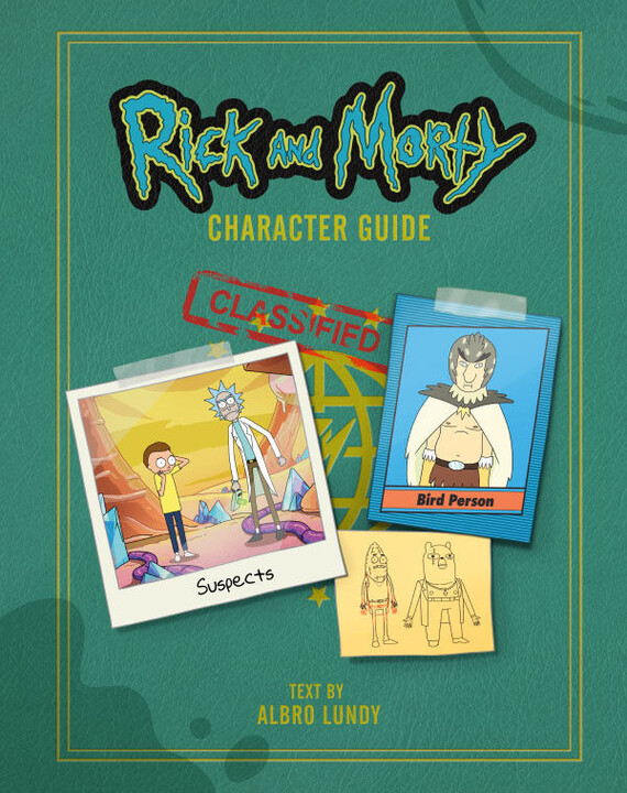 Kniha Rick and Morty - Character Guide_978665719