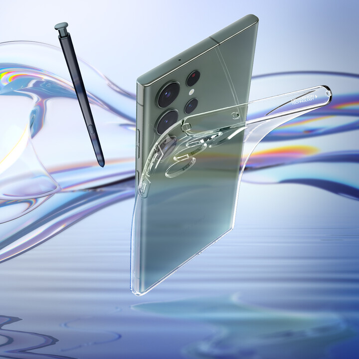 Spigen ochranný kryt Liquid Crystal pro Samsung Galaxy S23 Ultra, čirá_1675833968