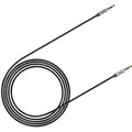 BASEUS kabel audio Yiven Series, Jack 3.5mm, M/M, 1.5m, stříbrná/černá_65795994