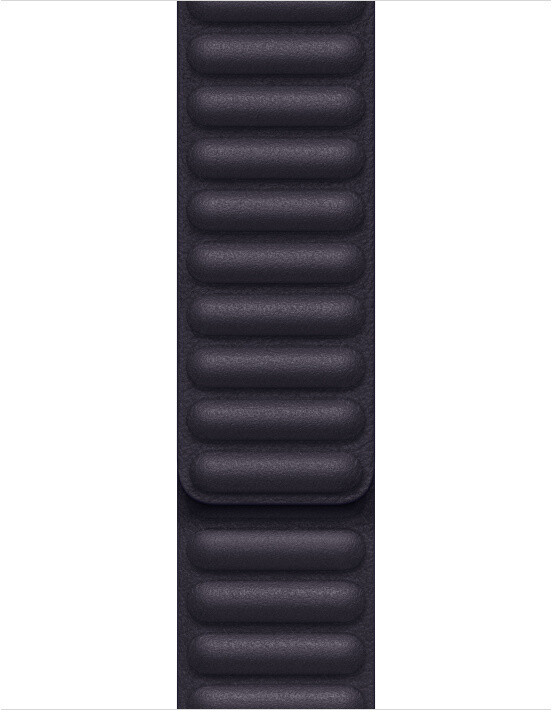 Apple Watch řemínek kožený tah 41mm, M/L, inkoustově fialová_942752706