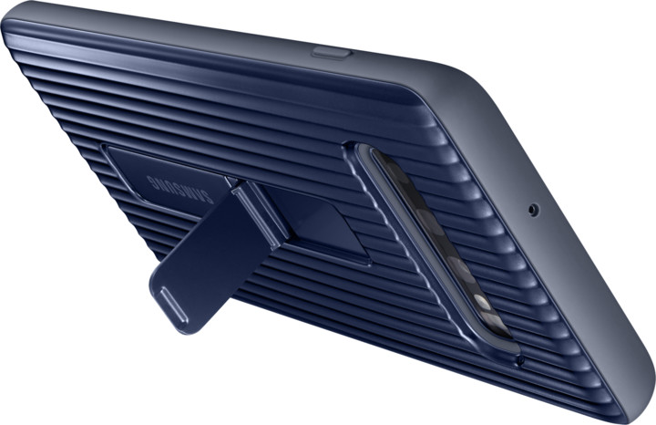Samsung zadní kryt se stojánkem pro Samsung G975 Galaxy S10+, černá_101324318