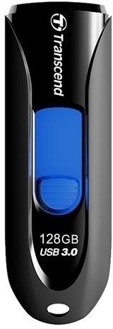Transcend JetFlash 790 128GB, černo-modrá