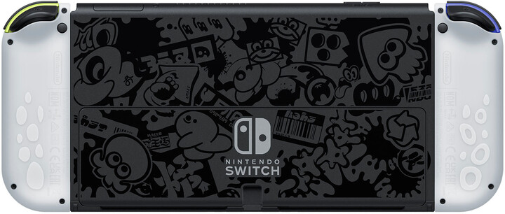 Nintendo Switch – OLED Model Splatoon 3 Edition, bílá/barevná_1061204124