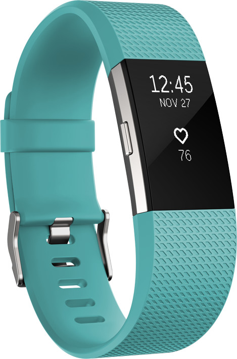 Google Fitbit Charge 2 Accessory TPU Band L, modrozelená_1651968472