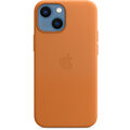 Apple kožený kryt s MagSafe pro iPhone 13 mini, zlatohnědá_1031443820