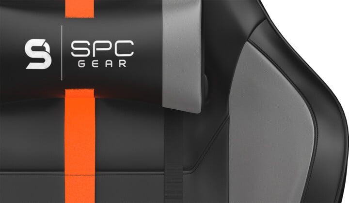 SPC Gear SR400 OR, černá/šedá/oranžová_1671476721