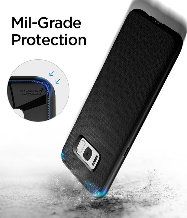 Spigen Liquid Air pro Samsung Galaxy S8+, black_1121575222