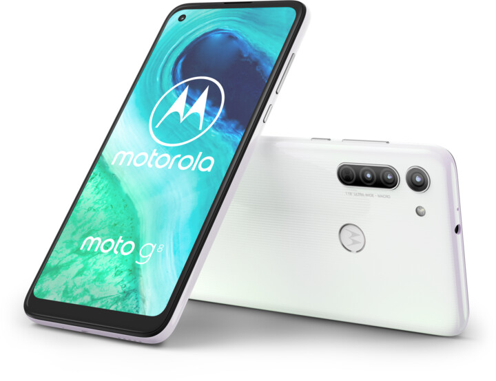 Motorola Moto G8, 4GB/64GB, Pearl White_630395678