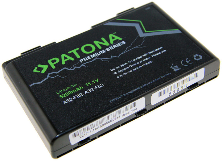 Patona baterie pro ASUS K50ij 5200mAh Li-Ion 11,1V PREMIUM_1563466612