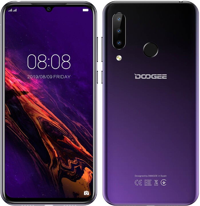 DOOGEE Y9 plus, 4GB/64GB, Purple_1520522664