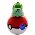 Budík Pokémon - Bulbasaur &amp; Pokéball, digitální, svítící, stolní_2039959371