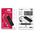 AXAGON HUE-G1A, 4x USB 3.2 Gen 1 SLIM hub, kabel Type-A 14cm napevno_491071982