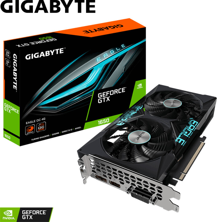 GIGABYTE GeForce GTX 1650 D6 EAGLE OC 4G, 4GB GDDR6_1584900392