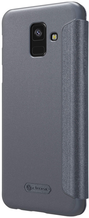 Nillkin Sparkle folio pouzdro pro Samsung A600 Galaxy A6, černý_2058508732