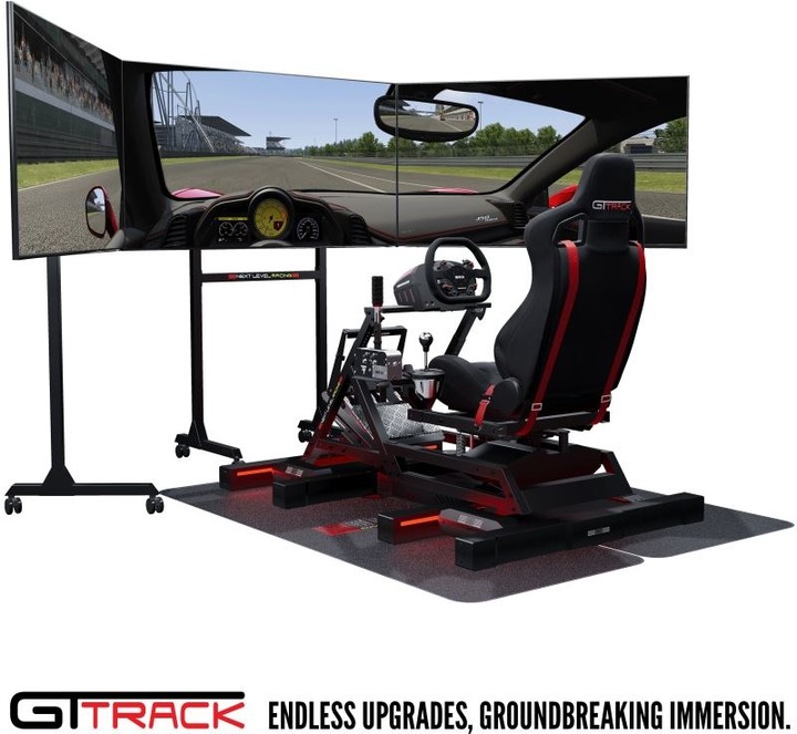 Next Level Racing GTtrack Cockpit, černá_1352962062