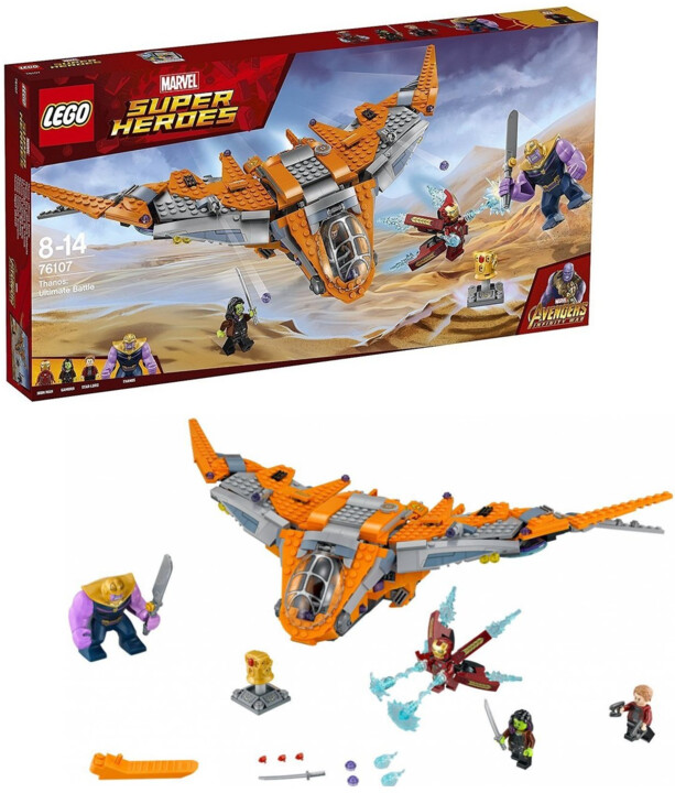 LEGO® Marvel Super Heroes 76107 Thanos: Poslední bitva_136725921