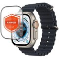FIXED prémiové ochranné sklo Armor pro Apple Watch Ultra / Ultra 2 49mm, s aplikátorem, černá_1478976190