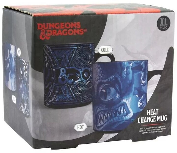 Hrnek Dungeons &amp; Dragons- Beholder + nálepka D20 (měnící se)_2038184827