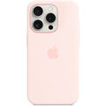 Apple Silikonový kryt s MagSafe pro iPhone 15 Pro, světle růžová_334943705