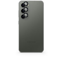 EPICO hliníkové tvrzené sklo na čočky fotoaparátu pro Samsung Galaxy S24 5G, černá_1192708069