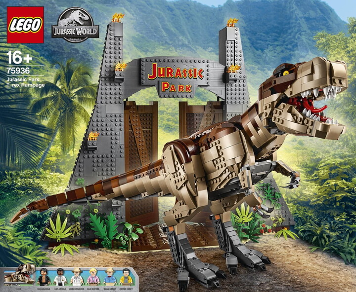LEGO® Jurassic World 75936 Jurský park: Řádění T-Rexe_608742022