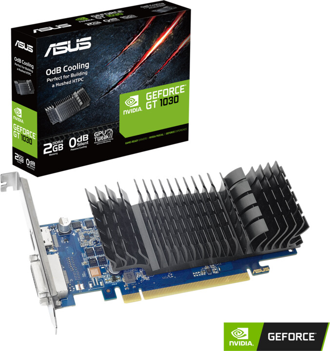 ASUS GeForce GT1030-SL-2GD4-BRK, 2GB GDDR4_1181999893