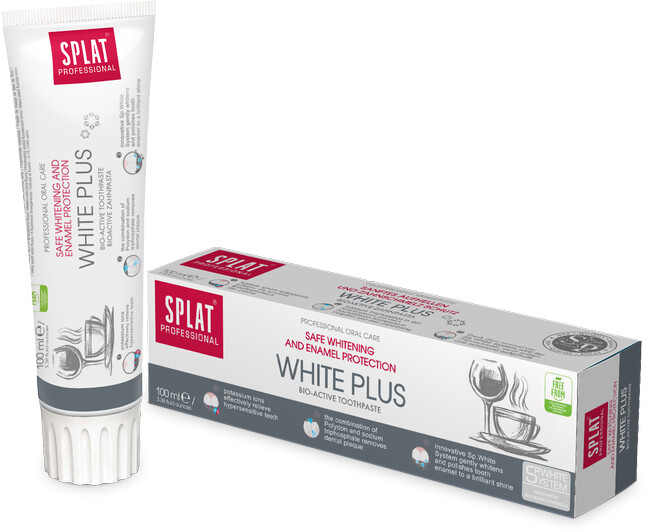Zubní pasta SPLAT Peofessional White Plus, 100 ml_1572029799