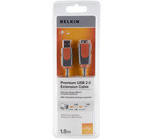 Belkin prodlužovací USB 2.0 kabel A-A, řada premium, 1.8 m_1400183559