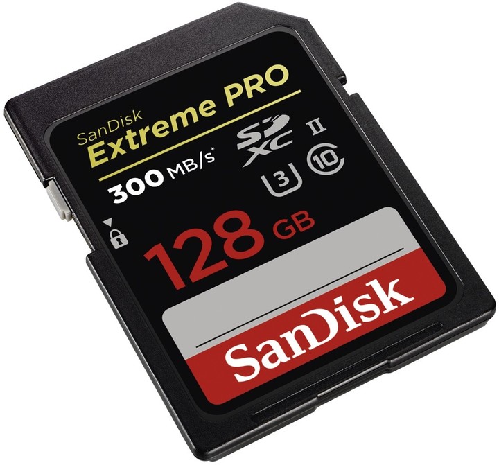 SanDisk SDXC Extreme Pro 128GB 300MB/s UHS-II U3_1934100561