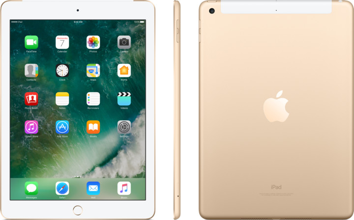 Apple iPad 128GB, LTE, zlatá_2124959507