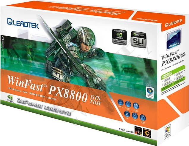 Leadtek Winfast PX8800 GTS TDH 320MB, PCI-E_1921488006