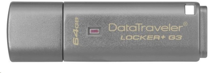 Kingston USB DataTraveler DTLocker+ G3 64GB_40825112