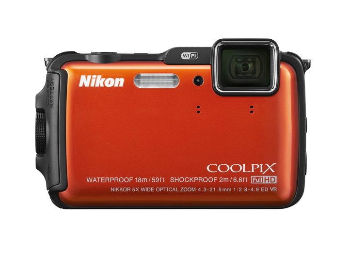 Nikon Coolpix AW120 oranžová, Adventurer kit_505010360