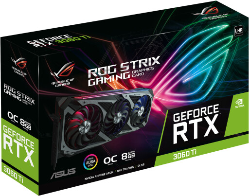 ASUS GeForce ROG-STRIX-RTX3060Ti-O8G-V2-GAMING, LHR, 8GB GDDR6_1333408161