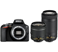 Nikon D3500 + 18-55mm VR + 70-300mm VR Poukaz 200 Kč na nákup na Mall.cz + O2 TV HBO a Sport Pack na dva měsíce