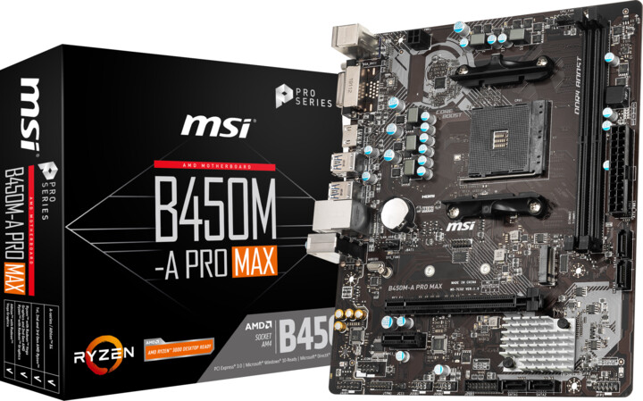 MSI B450M-A PRO MAX - AMD B450_2086162929