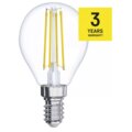 Emos LED žárovka Filament Mini Globe 6W, 810lm, E14, teplá bílá_1819770026