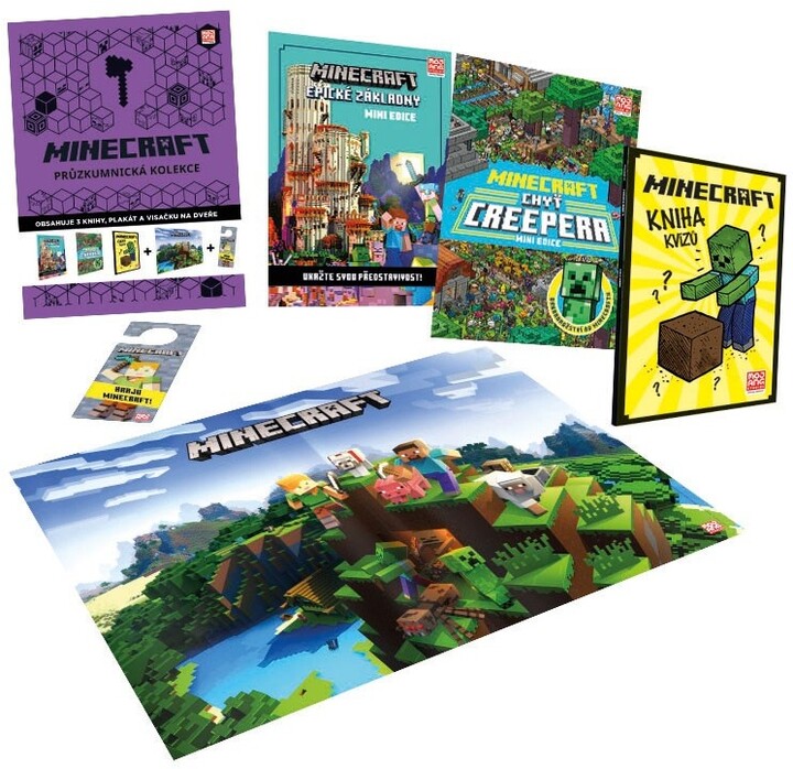 Kniha Minecraft - Průzkumnická kolekce_1736361128