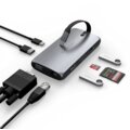 Satechi USB-C On the go Multiport adapter, USB-C PD, Ethernet, 4K HDMI, VGA, USB-A, USB-C, micro/SD,_1741215463