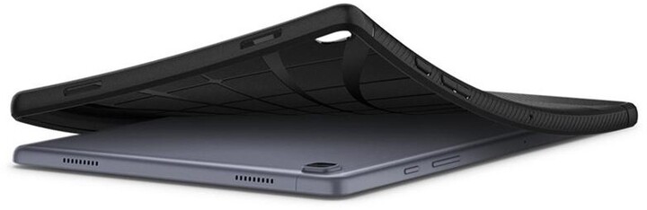 Spigen ochranný kryt Rugged Armor pro Samsung Galaxy Tab A7, černá