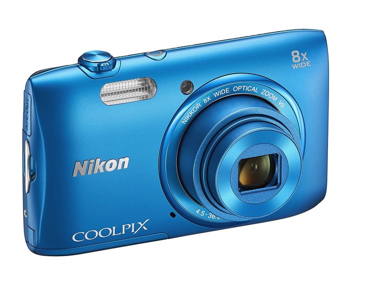 Nikon Coolpix S3600, modrá_2046259403