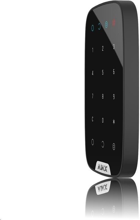 AJAX KeyPad -Bezdrátová dotyková klávesnice, černá_1829994620