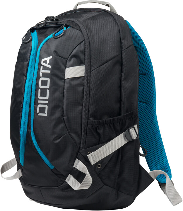 DICOTA Active batoh na notebook - 15,6&quot; - černá, modrá_64018992