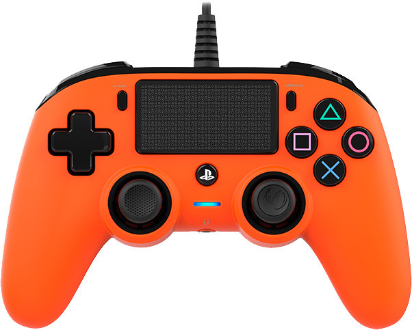 Nacon Wired Compact Controller, oranžový (PS4)_1484107628
