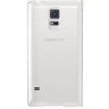 Samsung flipové pouzdro S-View EF-CG900B pro Galaxy S5, bílá_1426537091