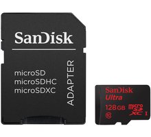 SanDisk Micro SDXC Ultra 128GB Class 10 UHS-I + adaptér_1350543078