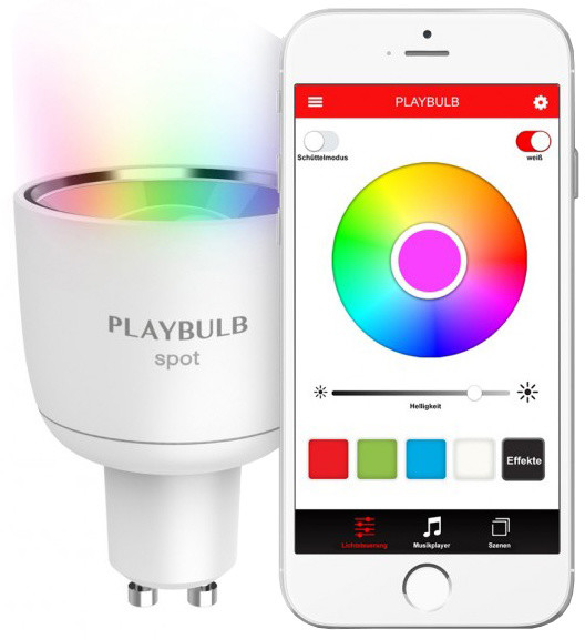MiPow Playbulb Spot chytrá LED Bluetooth žárovka_1553646279
