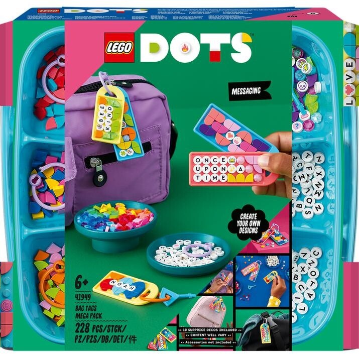 LEGO® DOTS 41949 Mega balení ozdob na tašku – zábavné vzkazy_1713855885