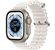 Apple Watch Ultra, 49mm, Cellular, Titanium, White Ocean Band_1049260570