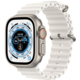 Apple Watch Ultra, 49mm, Cellular, Titanium, White Ocean Band_1049260570